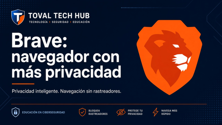 Navegador Brave con énfasis en privacidad frente a Chrome y Edge