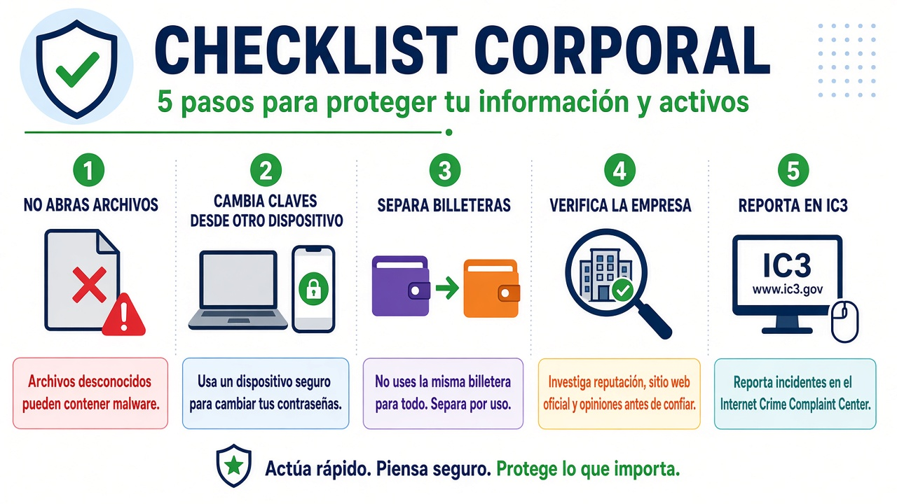 Checklist de 5 pasos para protegerse de entrevistas falsas